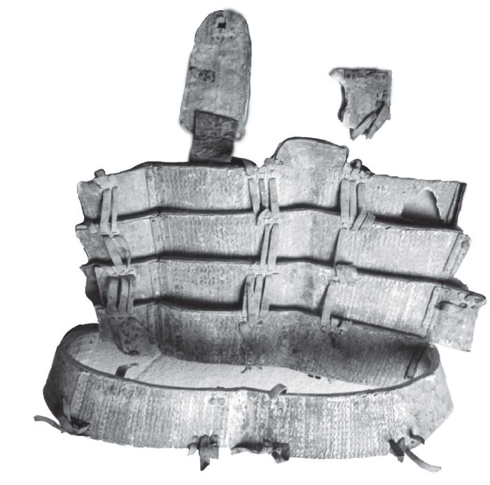 multilayed rawhide armour, from Damascus, c. 1300.jpg